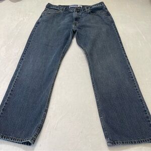 LEVIS DENIZEN 299 LOOSE FIT MENS SIZE  32/30 Classic Blue Jeans